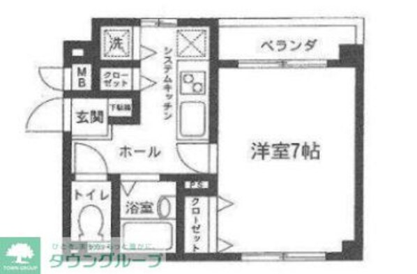 メリディアン八王子IIの物件間取画像